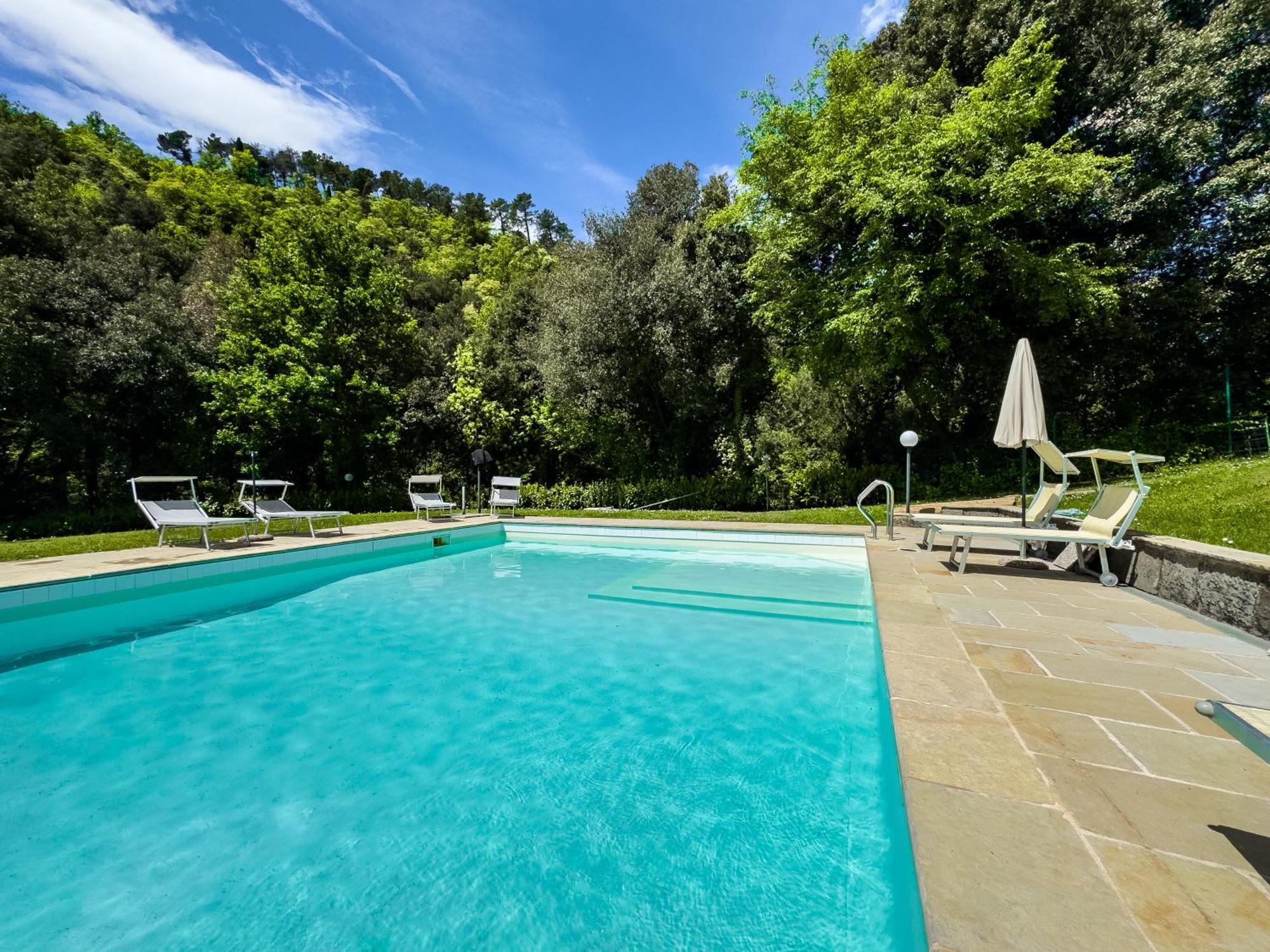 La Ferriera Exclusive Resort - Pool & Waterfall Loro Ciuffenna Eksteriør billede